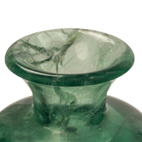 Fluorite vase f Inches closeup