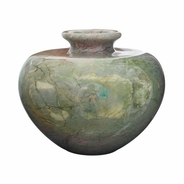 Jadeite-vase-9.5x8-inches-A87