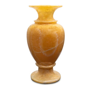 calcite vase d inches